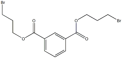 Isophthalic acid bis(3-bromopropyl) ester Struktur