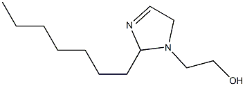 1-(2-Hydroxyethyl)-2-heptyl-3-imidazoline Struktur