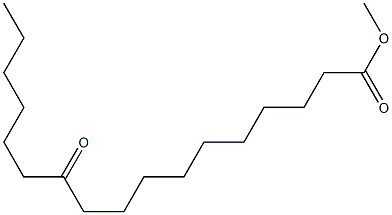 11-Oxoheptadecanoic acid methyl ester Struktur