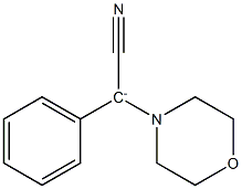 Phenyl(morpholino)cyanomethanide Struktur