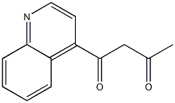 4-Acetoacetylquinoline Struktur