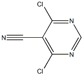 4,6-Dichloro-5-cyanopyrimidine Struktur