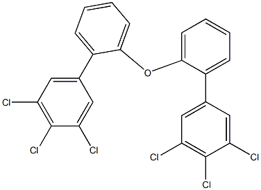 3,4,5-Trichlorophenylphenyl ether Struktur