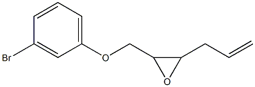 3-Bromophenyl 3-allylglycidyl ether Struktur