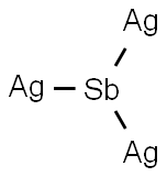 Stibinetriyltrisilver(I) Struktur