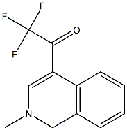 2-Methyl-4-(trifluoroacetyl)-1,2-dihydroisoquinoline Struktur