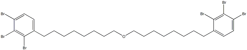 2,3,4-Tribromophenyloctyl ether Struktur