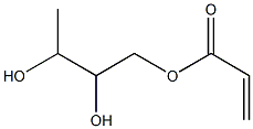 Acrylic acid 2,3-dihydroxybutyl ester Struktur