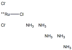 Chloropentammineruthenium(III) chloride Struktur