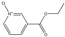 3-(Ethoxycarbonyl)pyridine 1-oxide Struktur