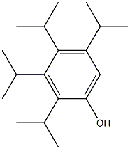 2,3,4,5-Tetraisopropylphenol Struktur