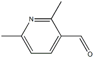 2,6-Dimethyl-3-pyridylformaldehyde Struktur