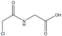 2-[(2-Chloroacetyl)amino]acetic acid Struktur