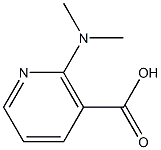 2-(Dimethylamino)nicotinic acid Struktur