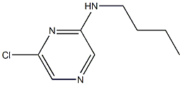 N-Butyl-6-chloro-2-pyrazinamine Struktur