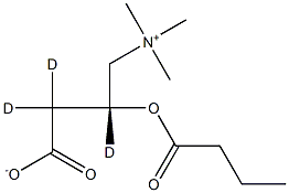 (R)-Butyryl Carnitine-d3 Struktur