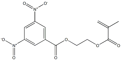 2-(Methacryloyloxy)ethyl 3,5-dinitrobenzoate, 97% Struktur