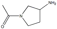 1-Acetyl-3-aminopyrrolidine Struktur