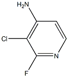 4-Amino-3-chloro-2-fluoropyridine Struktur