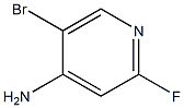 4-Amino-5-bromo-2-fluoropyridine Struktur