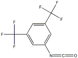 3,5-bis(trifluoromethyl)phenyisocyanate Struktur