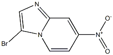 3-bromo-7-nitroimidazo[1,2-a]pyridine Struktur