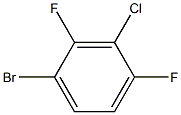 3-Chloro-2,4-difluorobromobenzene Struktur