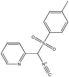 2-(Isocyano(tosyl)methyl)pyridine Struktur