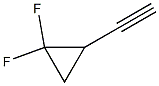 2-ethynyl-1,1-difluorocyclopropane Struktur