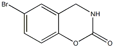 6-bromo-3,4-dihydro-2H-1,3-benzoxazin-2-one Struktur