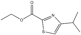 ethyl 4-isopropyl-1,3-thiazole-2-carboxylate Struktur