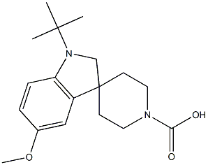 tert-butyl 5-methoxy-1,2-dihydro-1'H-spiro[indole-3,4'-piperidine]-1'-carboxylate Struktur