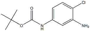 2-Amino-4-Boc-amino-phenylchloride Struktur