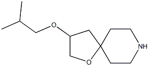 3-Isobutoxy-1-oxa-8-aza-spiro[4.5]decane Struktur