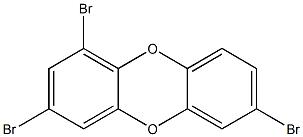 1,3,7-Tribromodibenzo-p-dioxin Struktur