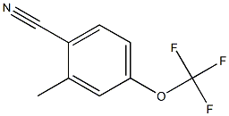 2-Cyano-5-(trifluoromethoxy)toluene Struktur