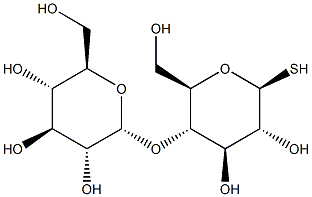 4-O-(a-D-Glucopyranosyl)-b-D-thioglucopyranose Struktur