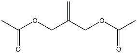 2-methylene-1,3-propanediol diacetate Struktur