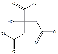 Citrate coated with ferroferric oxide nanoparticles Struktur