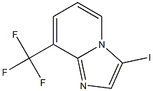 3-Iodo-8-trifluoromethyl-imidazo[1,2-a]pyridine Struktur