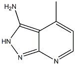 4-Methyl-2H-pyrazolo[3,4-b]pyridin-3-ylamine Struktur