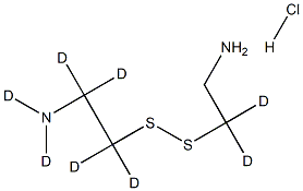 Cystamine-d8 (hydrochloride) Struktur