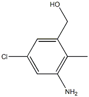 (3-Amino-5-chloro-2-methyl-phenyl)-methanol Struktur