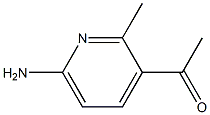 1-(6-Amino-2-methyl-pyridin-3-yl)-ethanone Struktur