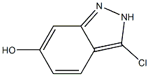 3-Chloro-2H-indazol-6-ol Struktur