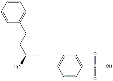 (2R)-4-Phenylbutan-2-amine p-Toluenesulfonic Acid Struktur