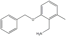 (2-Benzyloxy-6-methyl-phenyl)-methyl-amine Struktur