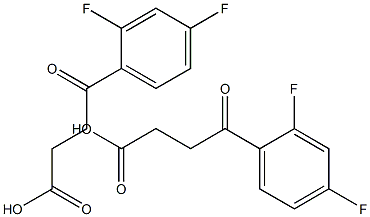 3-(2,4-DIFLUOROBENZOYL)PROPIONIC ACID 3-(2,4-Difluorobenzoyl)propionic acid Struktur