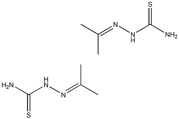 ACETONE THIOSEMICARBAZONE Acetone Thiosemicarbazone Struktur