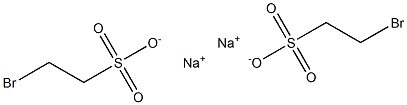 SODIUM 2-BROMOETHANESULFONATE Sodium 2-bromoethane sulfonate Struktur